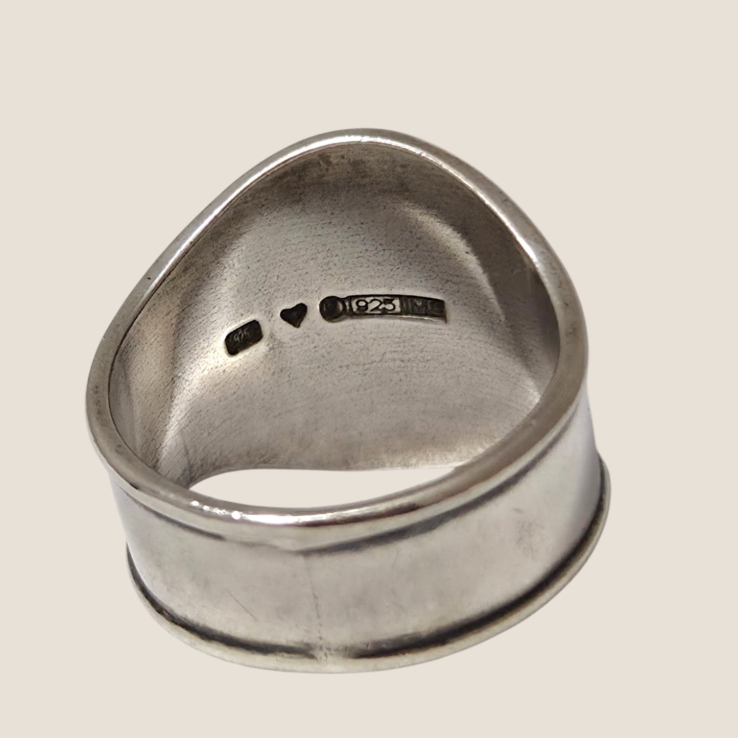 Kalevala koru, Finland 1966. Silver ring