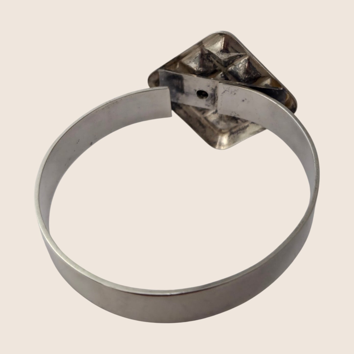 Gustaf Dahlgren & Co,1970, Sweden. Silver Bangle
