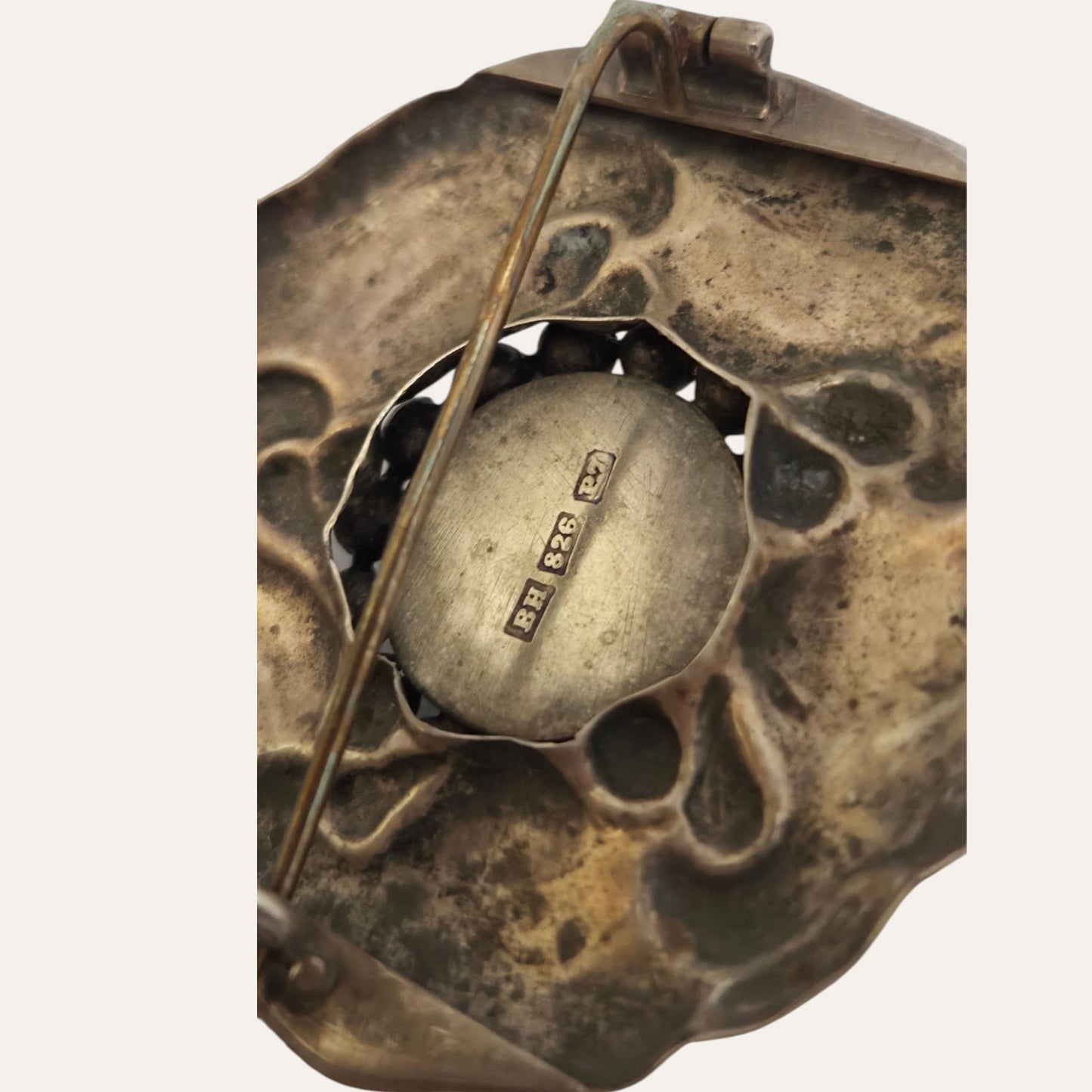 Bernhard Hertz, Denmark. Silver Brooch