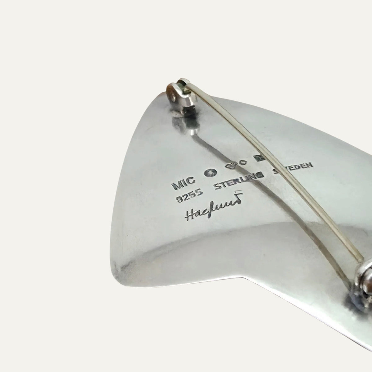 Birger Haglund for Michelsen, Sterling Silver Brooch, 1954 Sweden