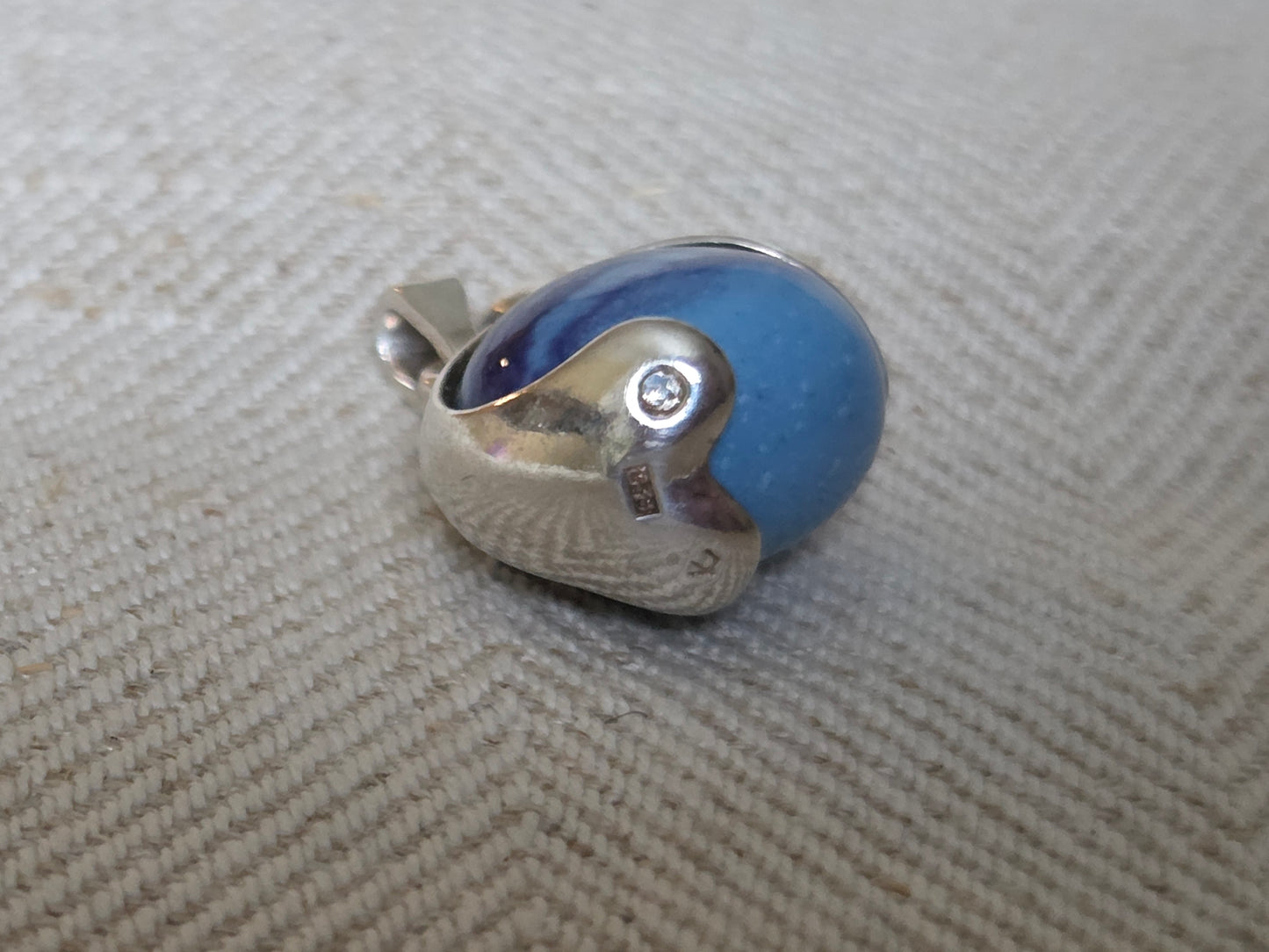 Kalevala koru silver pendant "Töyri" Timmu Virkkunen, Finland