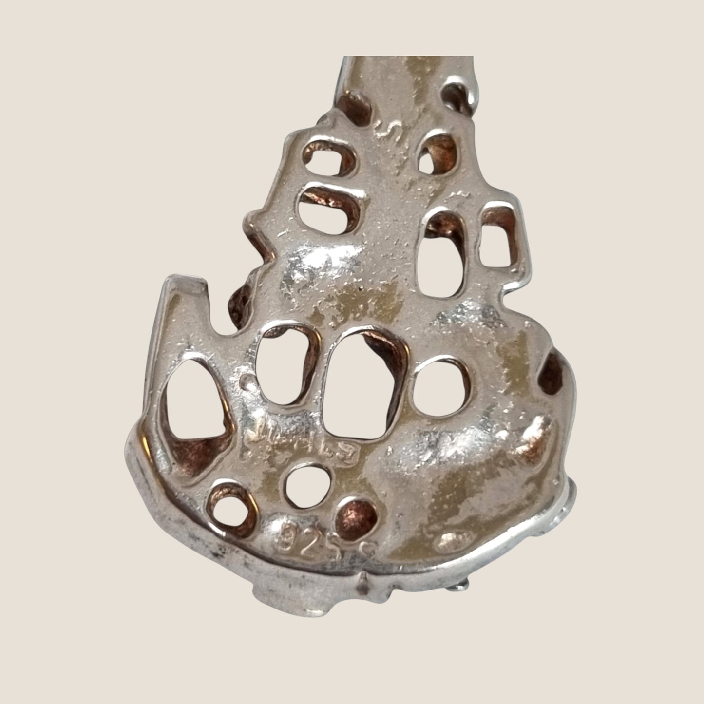 Juhls "Tundra" No 660, Norway. Silver pendant