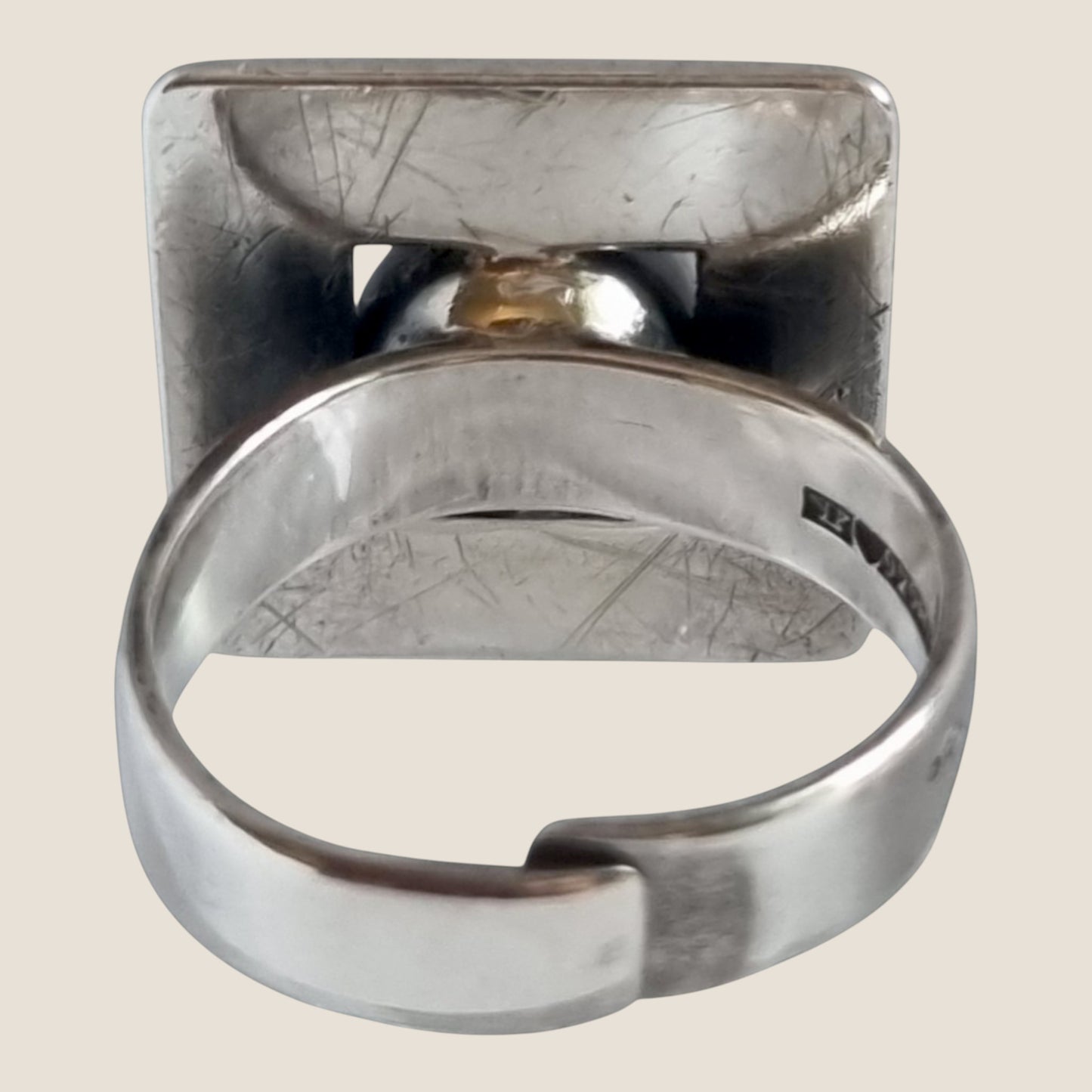 Elis Kauppi, Kupittaan Kulta, Finland. 1970 Silver ring