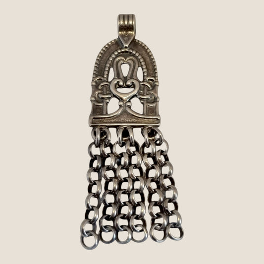 Kalevala Koru "Birds of paradise" Finland. 1985 Silver pendant
