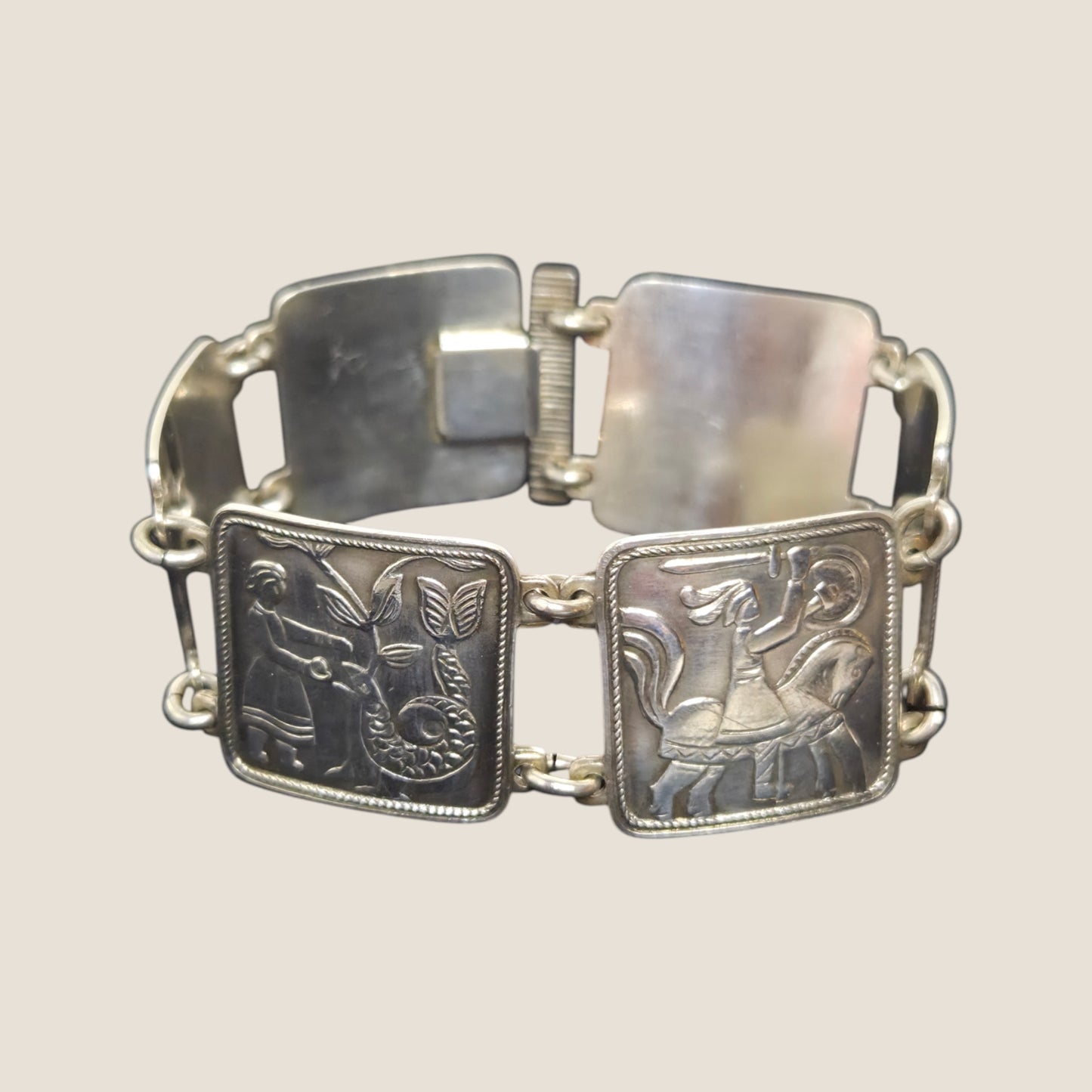 David Andersen, Norway, vintage silver bracelet