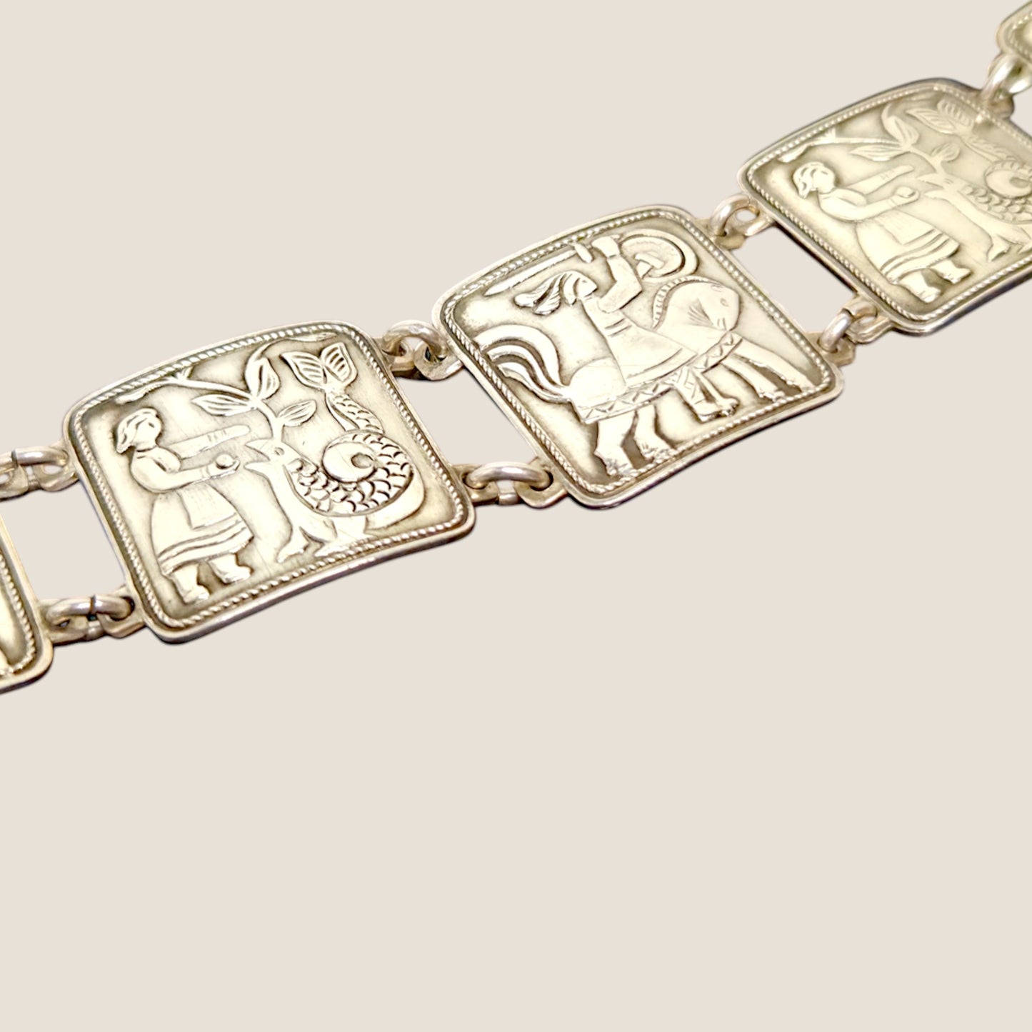 David Andersen, Norway, vintage silver bracelet