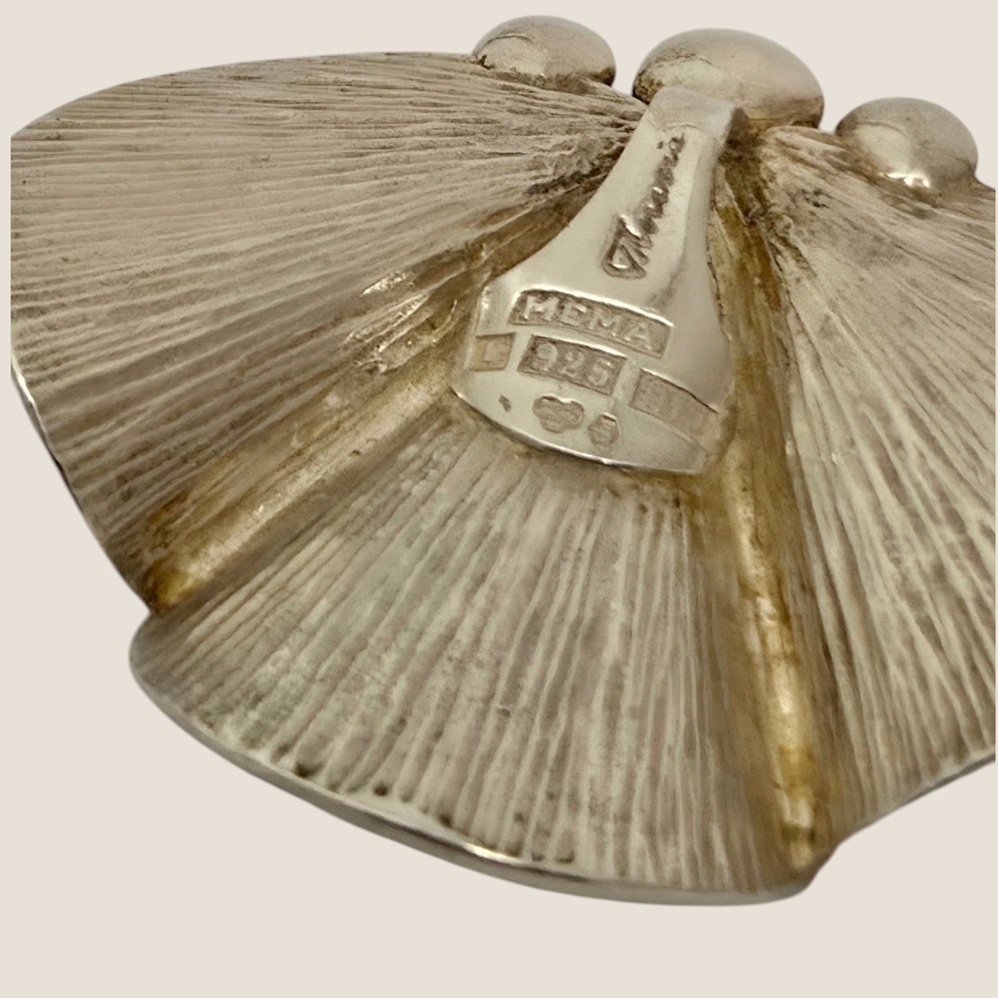 Theresia Hvorslev, MEMA, Sweden, 1982. Silver pendant