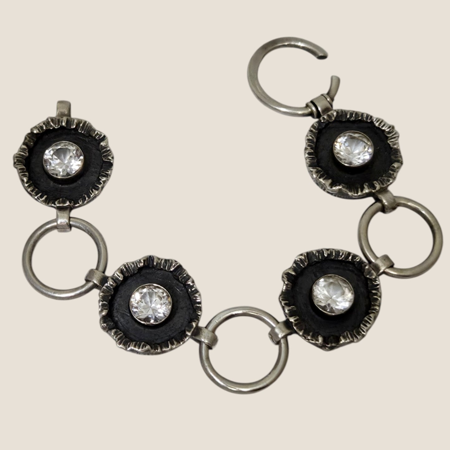 Ceson, (K&Ec) Sweden. 1970. Silver bracelet