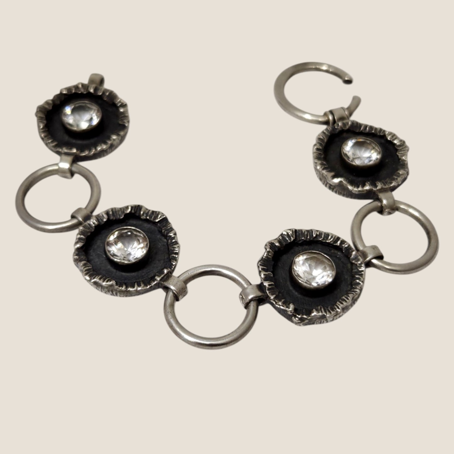 Ceson, (K&Ec) Sweden. 1970. Silver bracelet