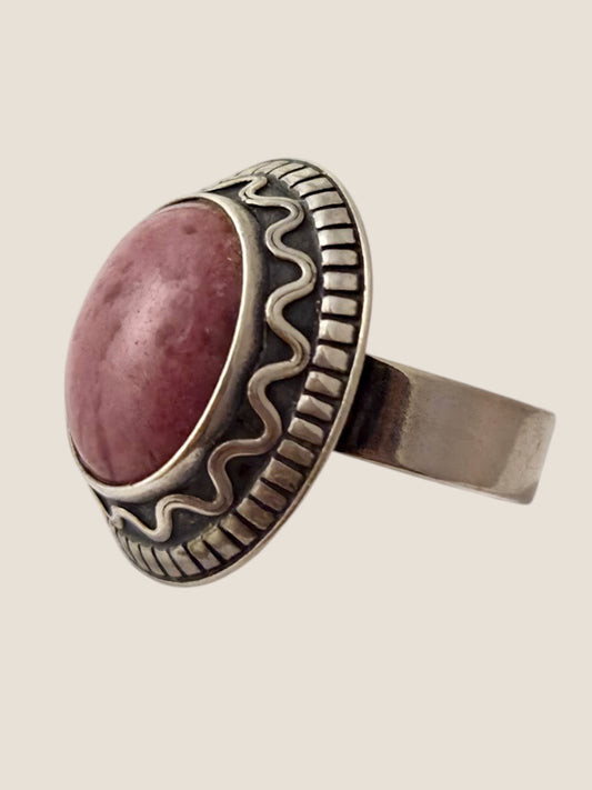 Kalevala koru, Finland. 1989. Silver ring