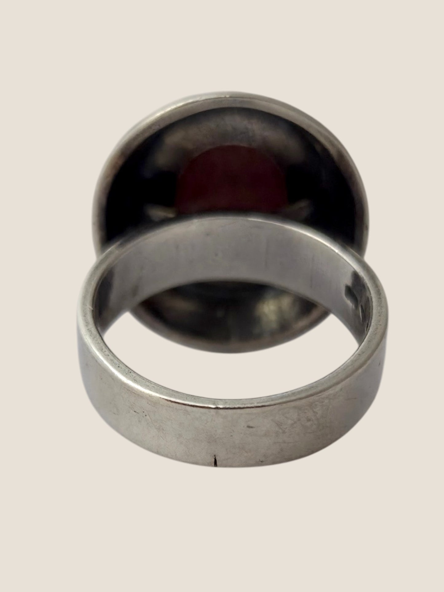 Kalevala koru, Finland. 1989. Silver ring