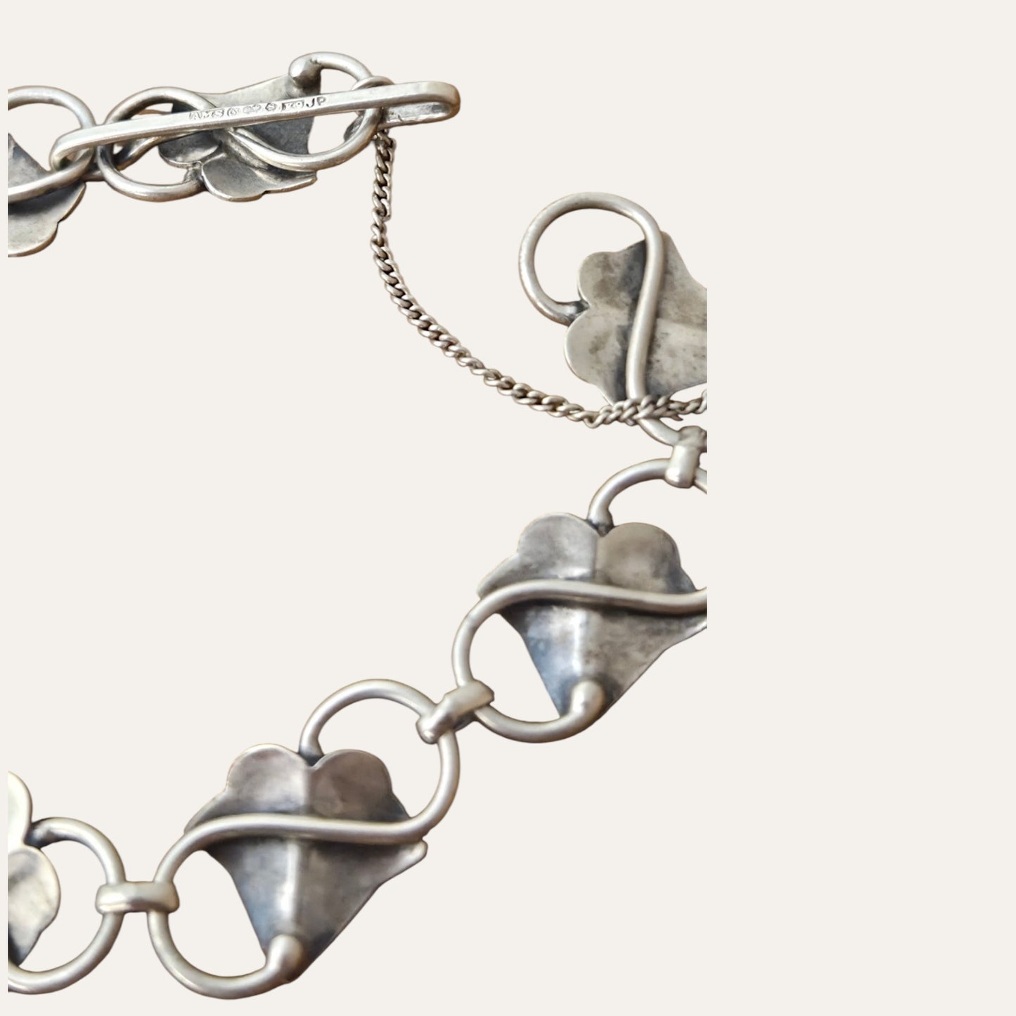 Arvo Saarela, 1960, Sweden. Silver Bracelet