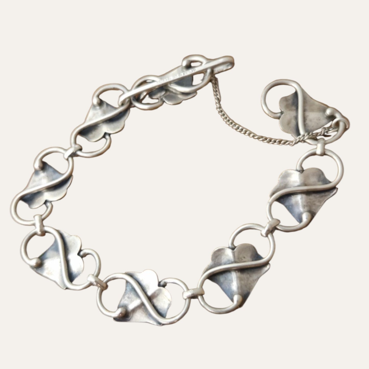 Arvo Saarela, 1960, Sweden. Silver Bracelet