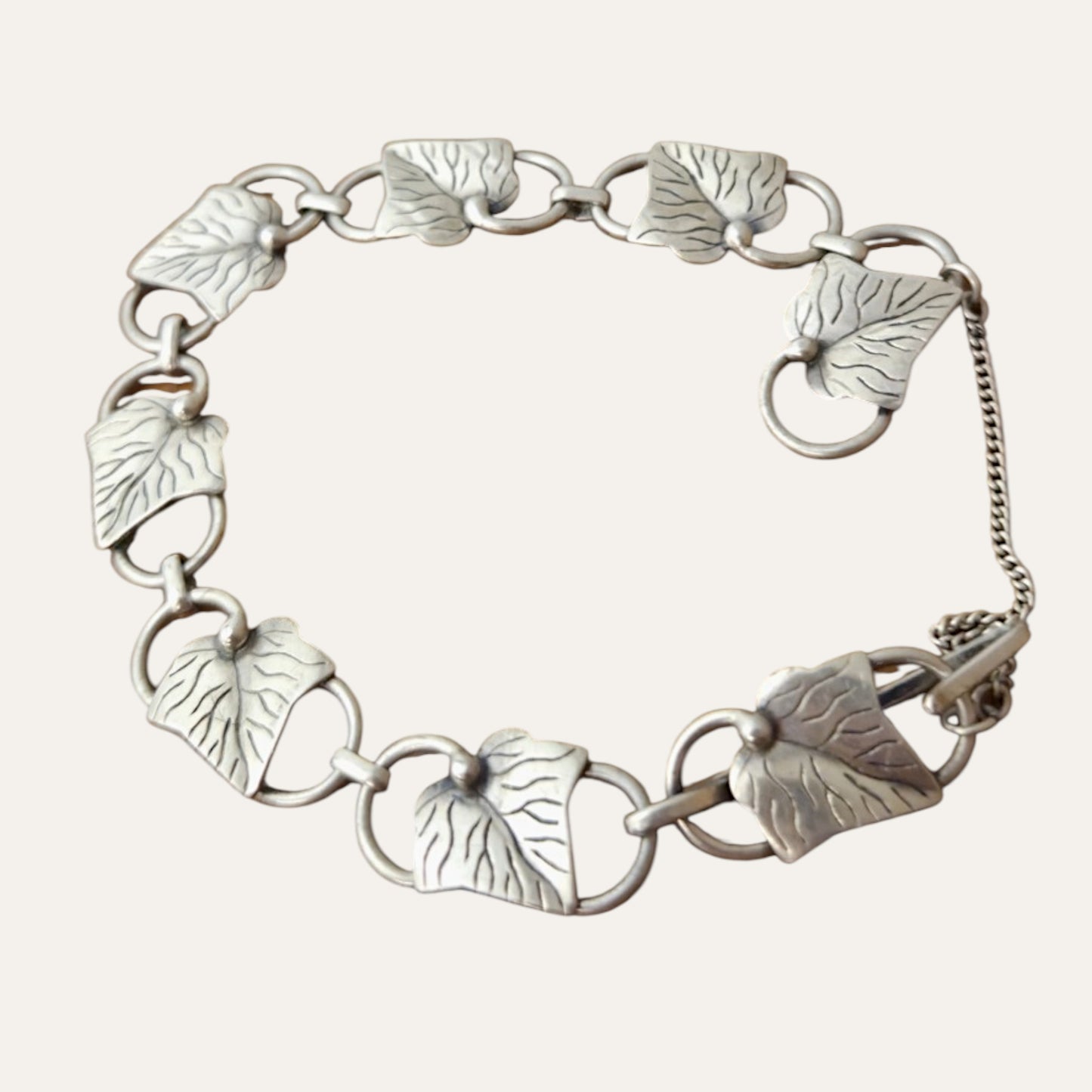 Arvo Saarela, 1960, Sweden. Silver Bracelet