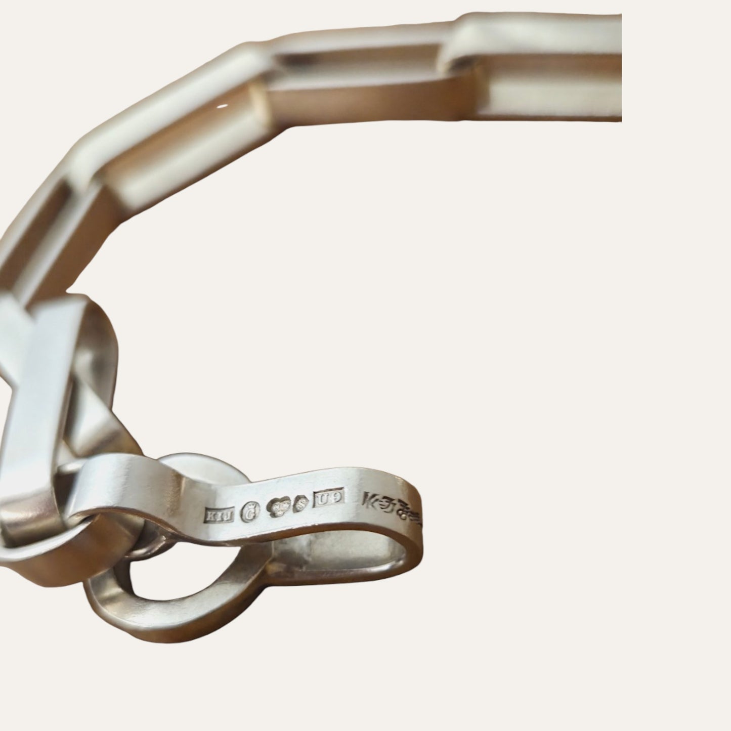 Karl-Ingemar Johansson, 1970, Sweden. Silver Bracelet