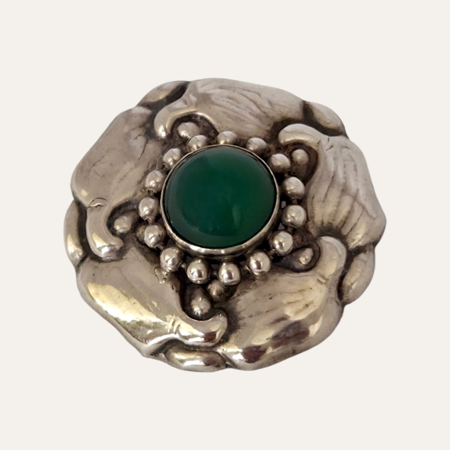 Bernhard Hertz, Denmark. Silver Brooch