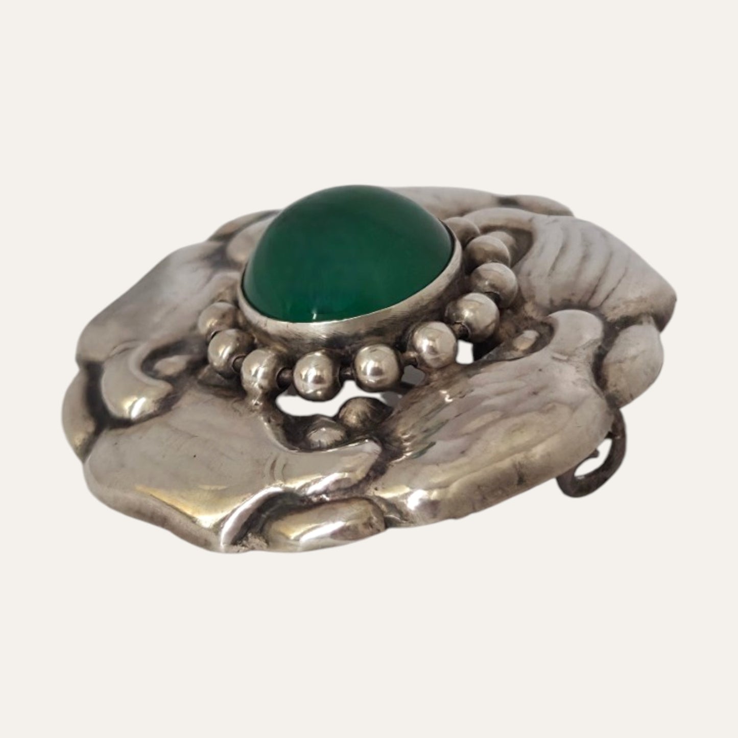 Bernhard Hertz, Denmark. Silver Brooch