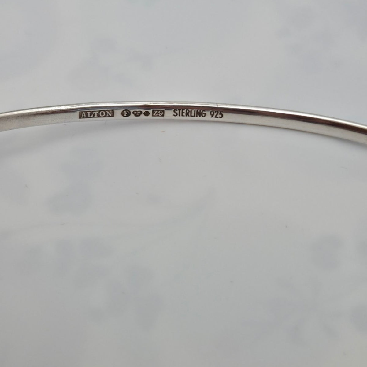 Alton Sterling Silver Torque, Neck ring, Sweden, 1974