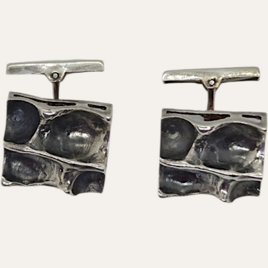 Örneus, Sweden. Vintage Cufflinks in Silver