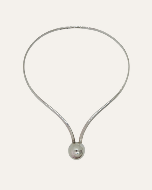 Alton Sterling Silver Torque, Neck ring, Sweden, 1974