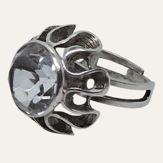 Örneus, 1973, Sweden. Adjusteble Silver Ring