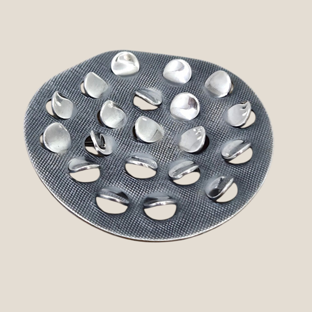 Grete Prytz Kittelsen for J.Tostrup, Norway. Sterling Silver Brooch