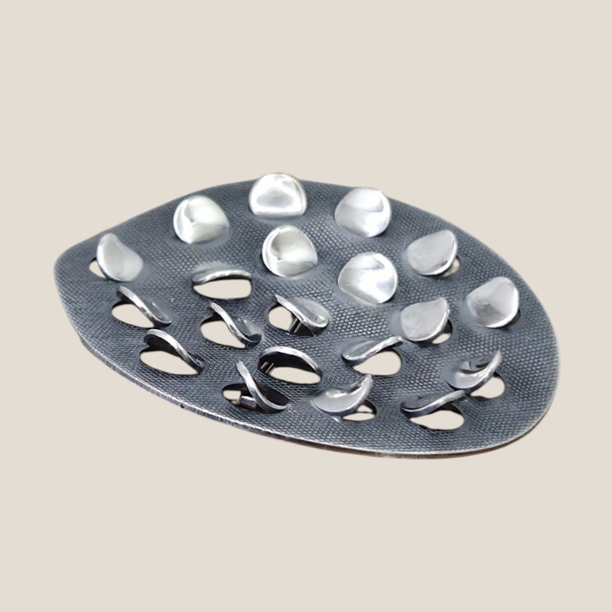 Grete Prytz Kittelsen for J.Tostrup, Norway. Sterling Silver Brooch