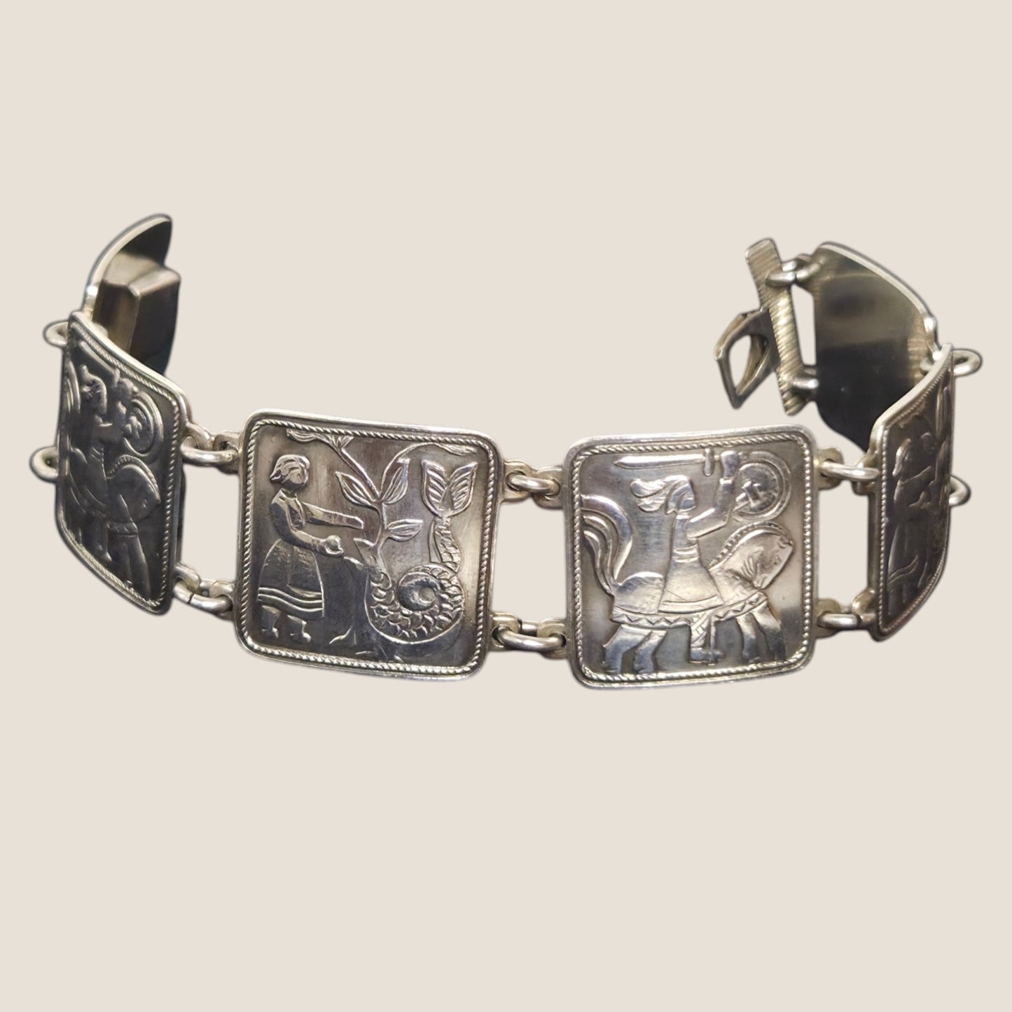 David Andersen, Norway, vintage silver bracelet