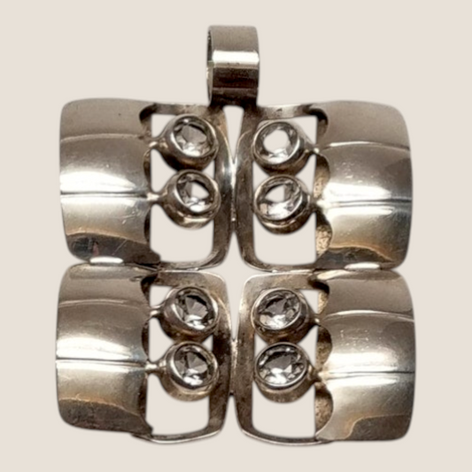 Kultaseppä Salovaara, Finland. Silver Pendant