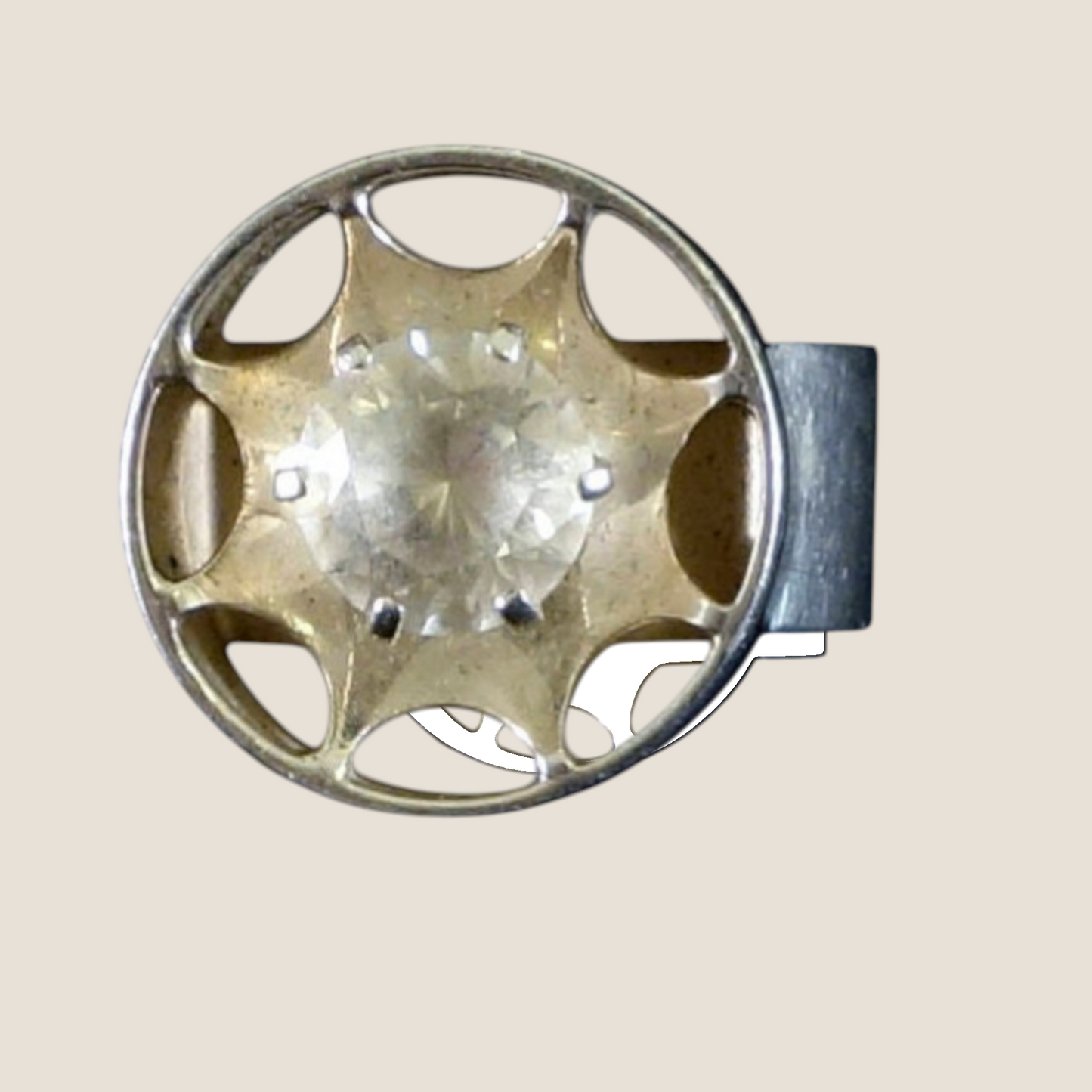 Kultaseppa Salovaara, Finland, 1972. Adjustable silver ring