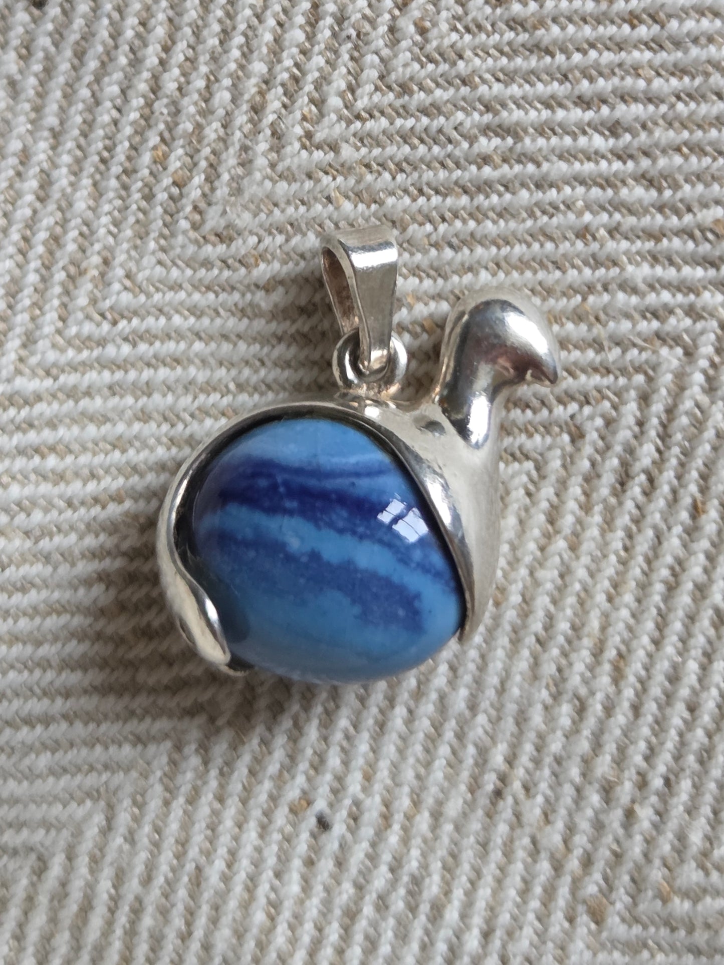 Kalevala koru silver pendant "Töyri" Timmu Virkkunen, Finland