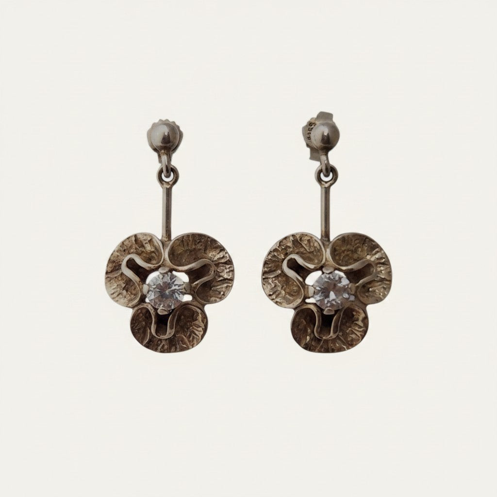 Theresia Hvorslev, Sweden, Silver Earrings